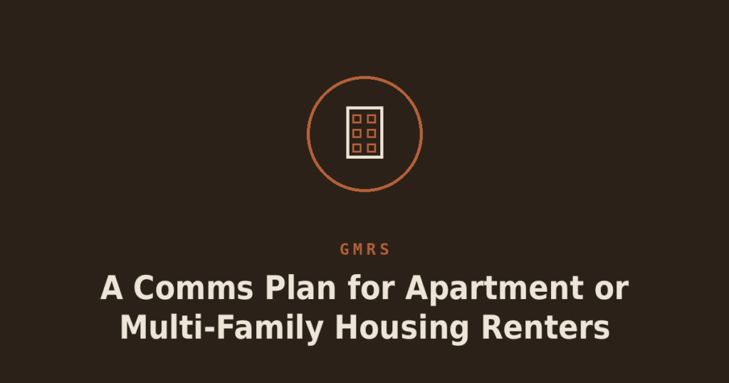 A Comms Plan for Apartment or Multi-Family Housing Renters