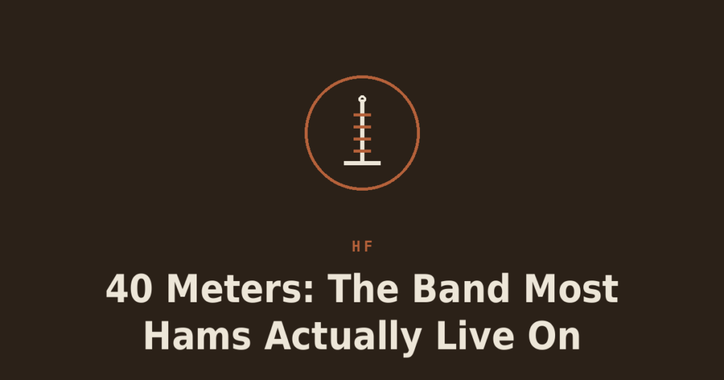 40 Meters: The Band Many Hams Live On