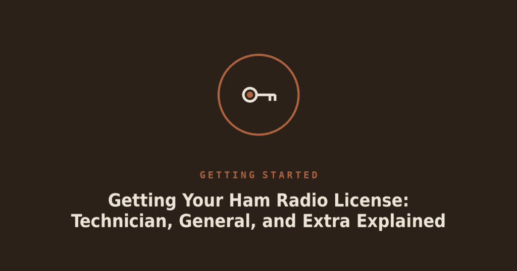 Getting Your Ham Radio License: Technician, General, and Extra Explained