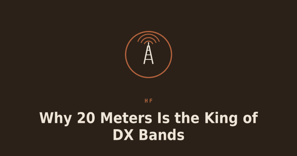 Why 20 Meters Is the King of DX Bands