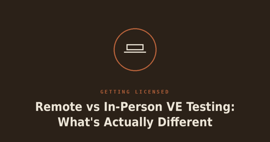 Remote vs In-Person VE Testing: What’s Actually Different