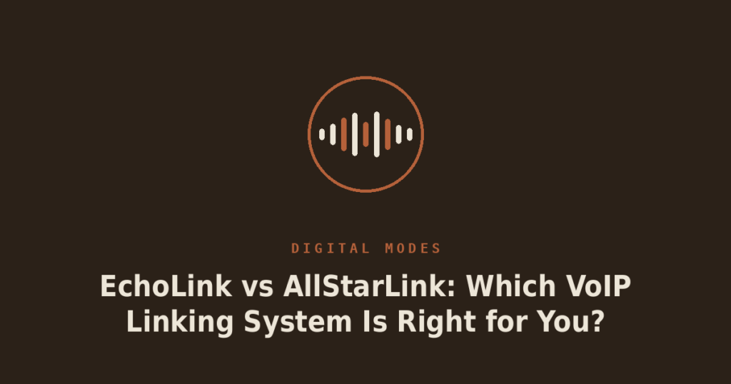 EchoLink vs AllStarLink: Which VoIP Linking System Is Right for You?