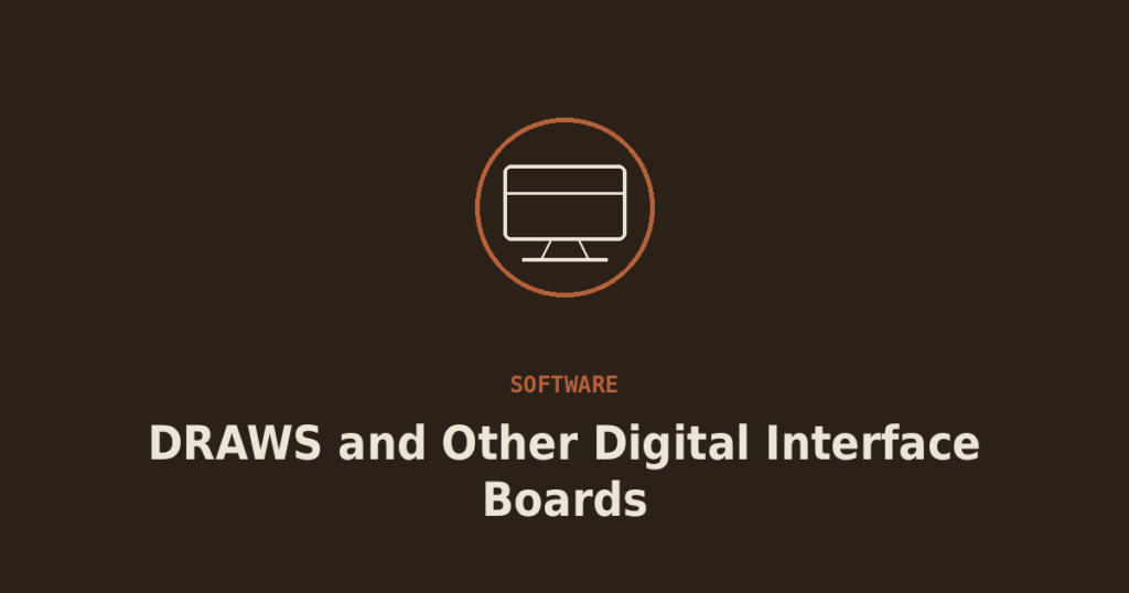 DRAWS and Other Digital Interface Boards: Alternatives to the Digirig