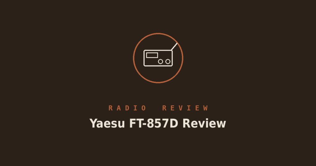 Yaesu FT-857D Review: A Great All-Bander Held Back by Its Own Menu