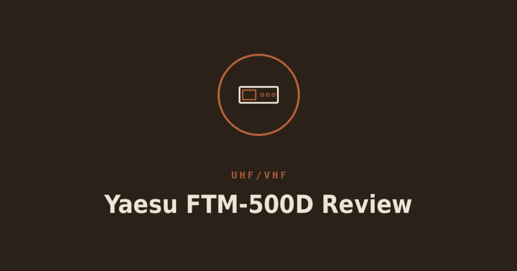 Yaesu FTM-500D Review: A Compact Fusion Mobile