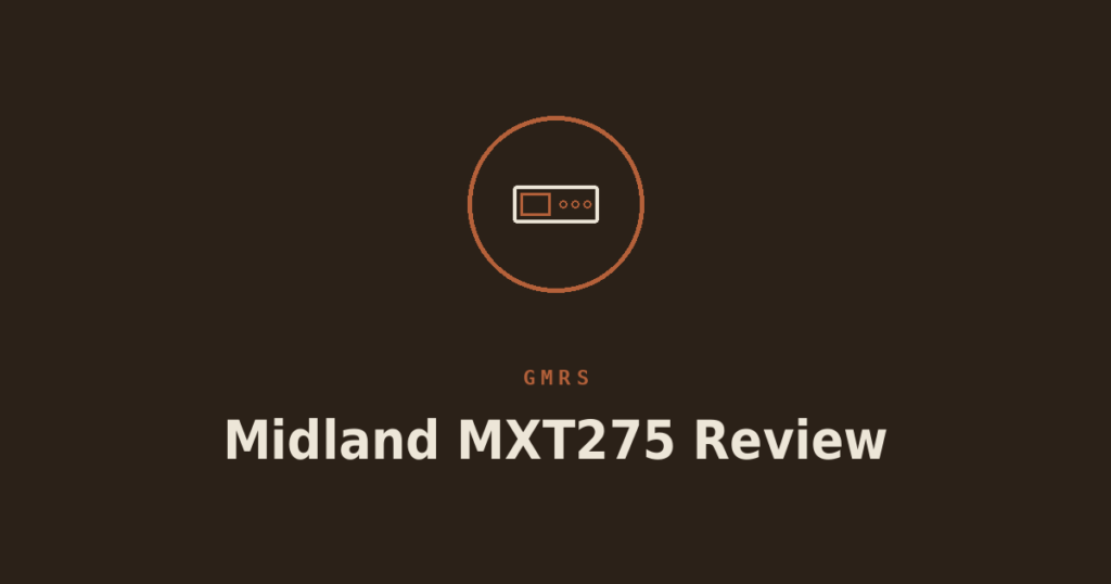 Midland MXT275 Review: A Popular GMRS Mobile Radio