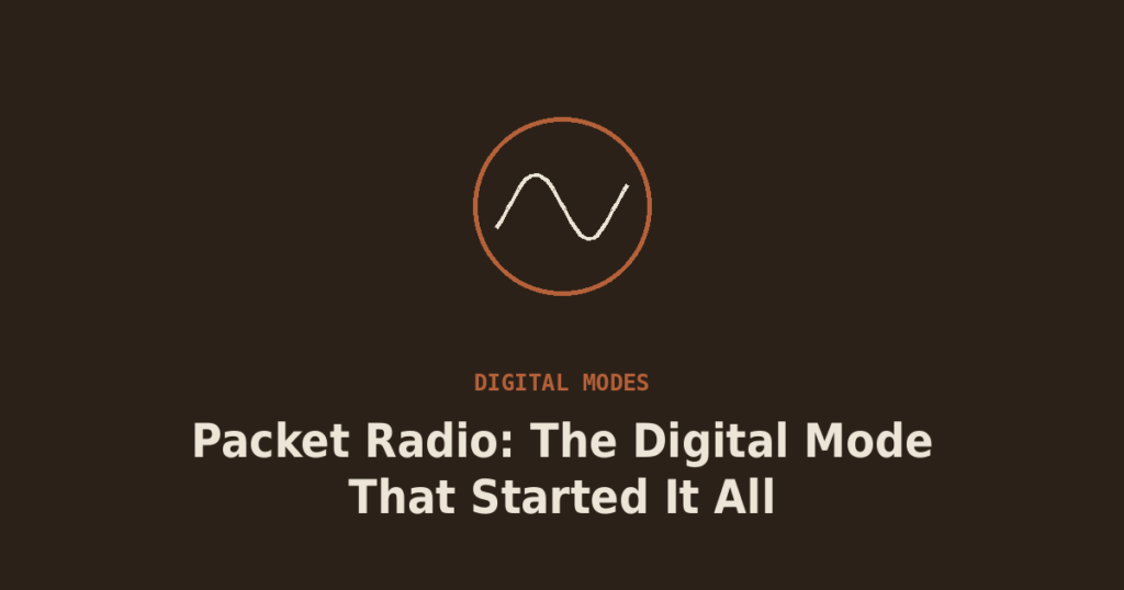Packet Radio: The Digital Mode That Started It All