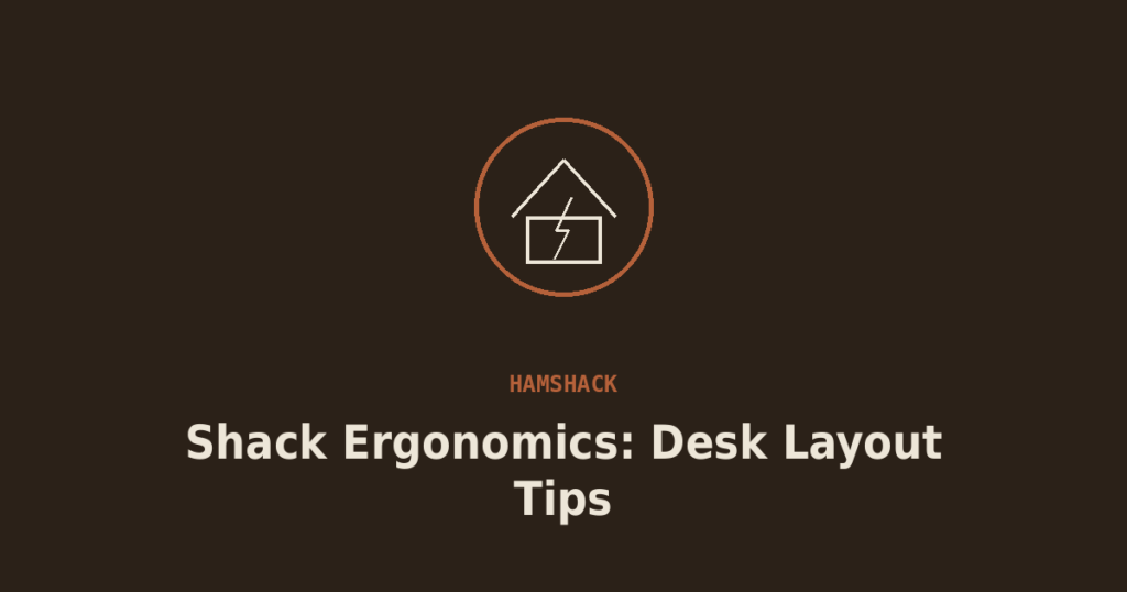 Shack Ergonomics: Desk Layout for Long Operating Sessions