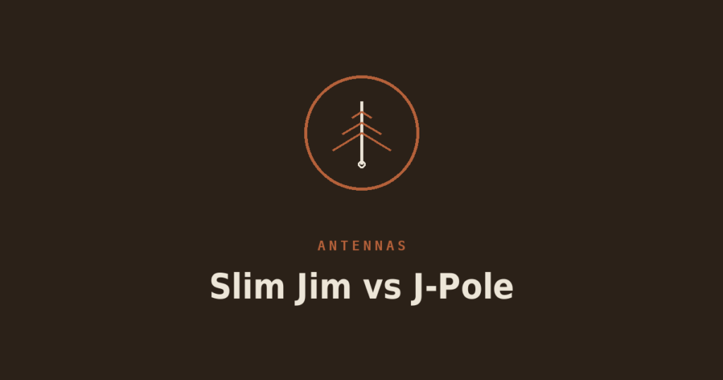 Slim Jim vs J-Pole: Which Roll-Up Antenna Wins