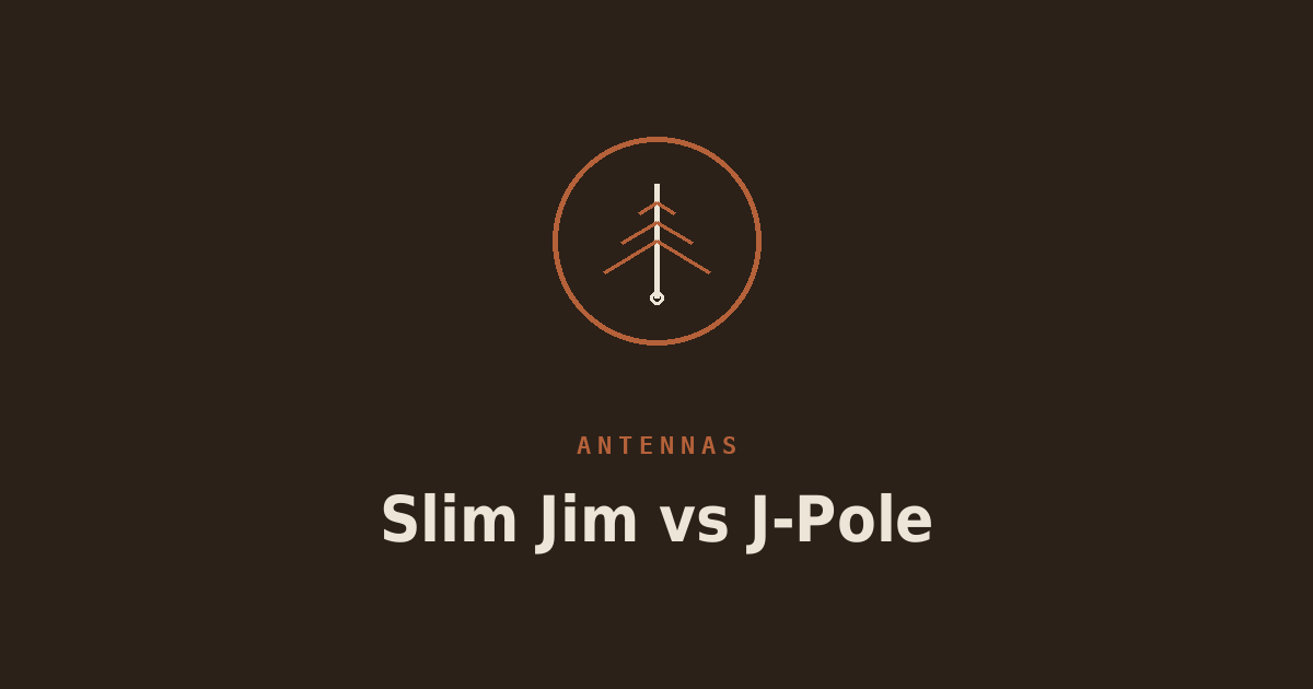 Slim Jim vs J-Pole: Which Roll-Up Antenna Wins