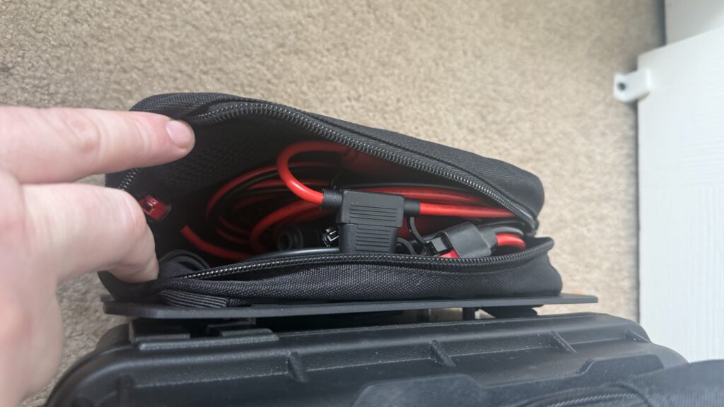 Updated Yaesu FTX-1 Optima go-box with MOLLE pouches