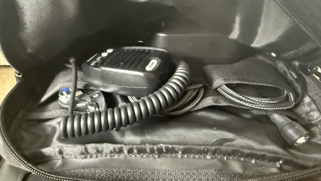 Updated Yaesu FTX-1 Optima go-box with MOLLE pouches